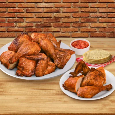 Pollo Asado 10 Piezas + 5 Gratis - Pollo Pepe