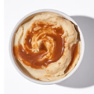 Puré de papa - Pollo Pepe