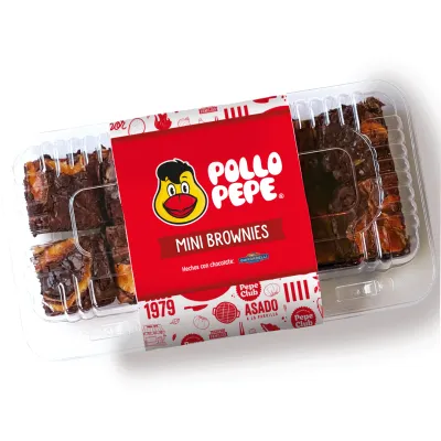 8 Mini Brownies - Pollo Pepe